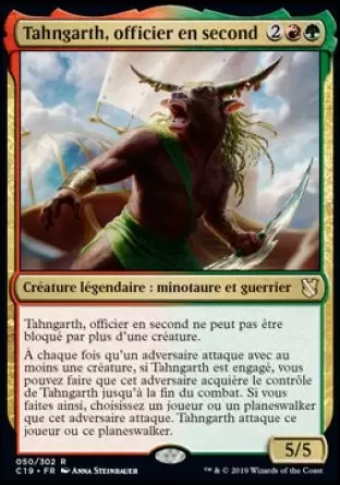 Commander 2019 - Tahngarth, officier en second