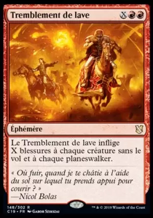 Commander 2019 - Tremblement de lave
