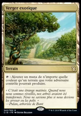 Commander 2019 - Verger exotique