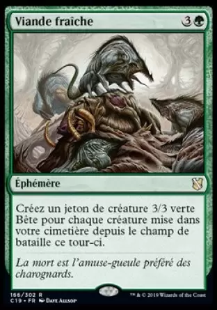 Commander 2019 - Viande fraîche