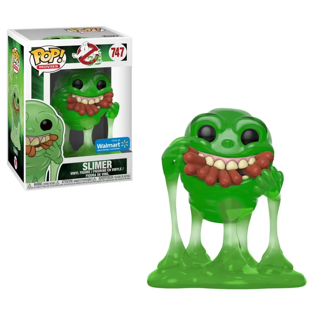 POP! Movies - Ghostbusters - Slimer with Hot Dogs Translucent