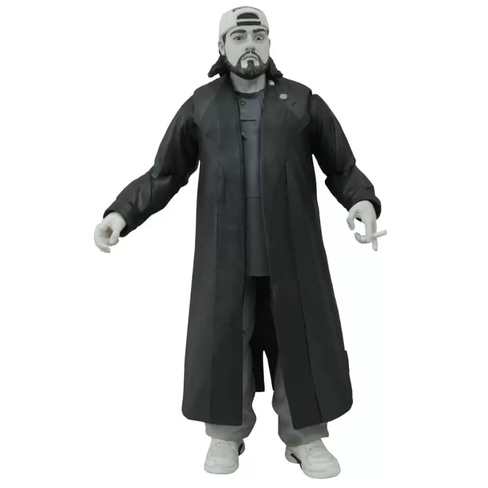 Diamond Select - Clerks - Silent Bob - Black & White 20th Anniversary Edition