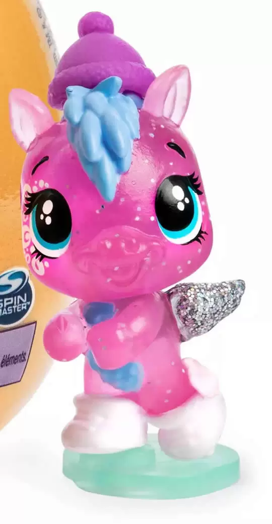 Hatchimals ColleGGtibles Saison 6.5 - Royal Snow Ball - Frosty Donkemu