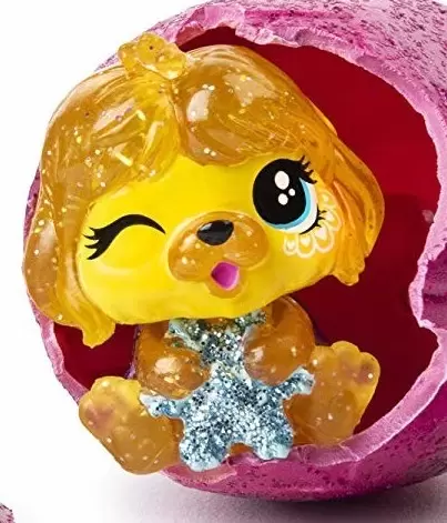 Hatchimals ColleGGtibles Saison 6.5 - Royal Snow Ball - Snowflake Puppit