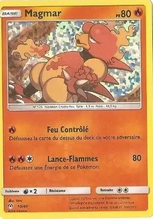 Promo 2019 - Magmar holographique