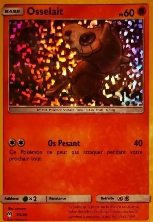 Promo 2019 - Osselait holographique