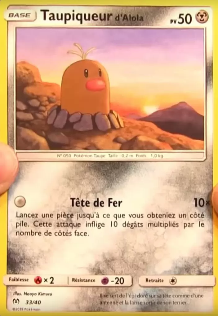Promo 2019 - Taupiqueur d\'Alola