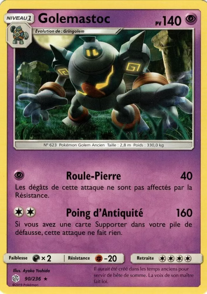 Éclipse Cosmique - Golemastoc