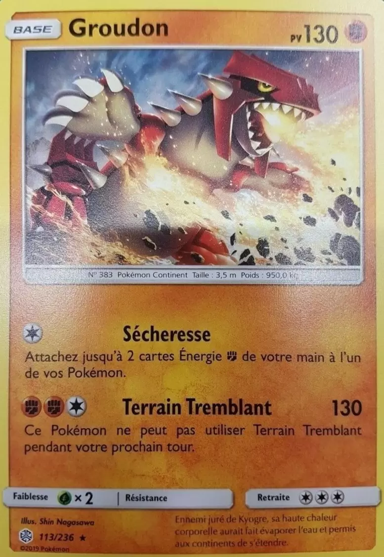Éclipse Cosmique - Groudon
