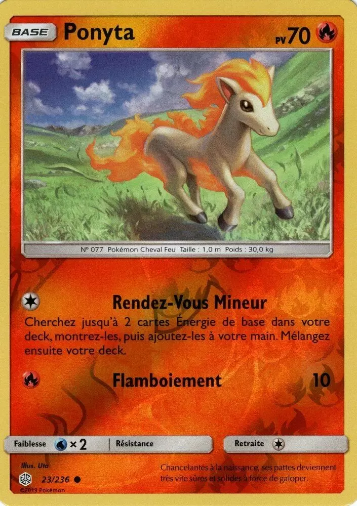 Éclipse Cosmique - Ponyta Reverse
