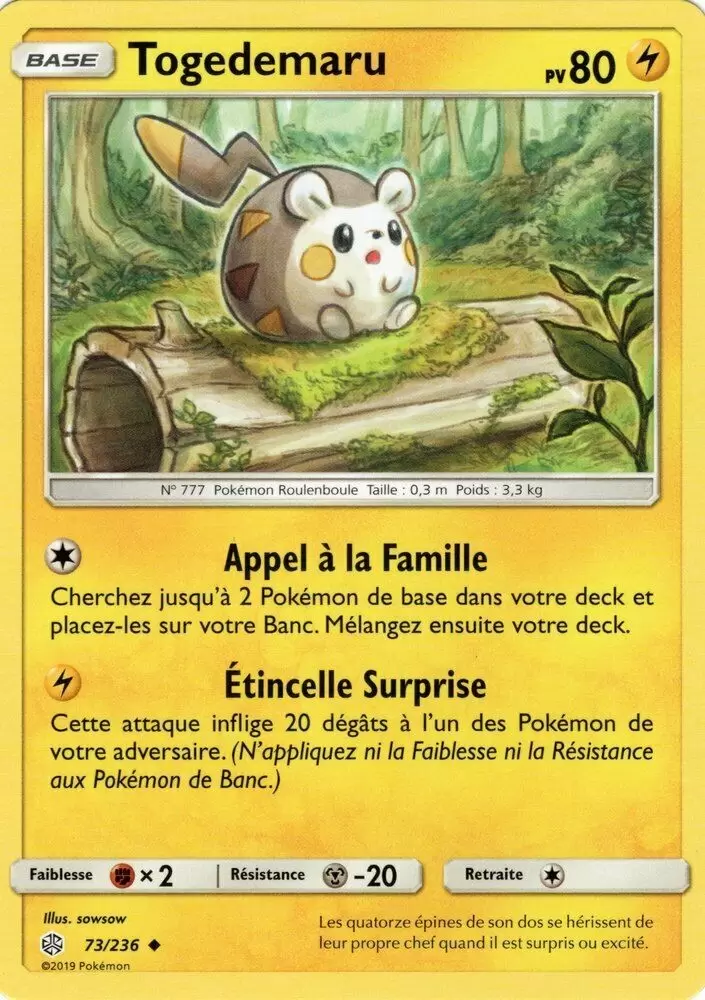 Éclipse Cosmique - Togedemaru