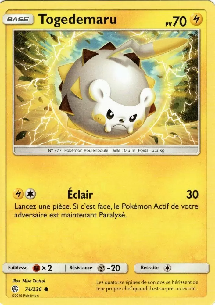 Éclipse Cosmique - Togedemaru