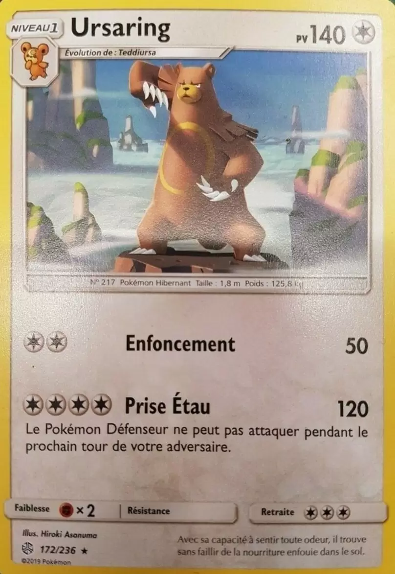 Éclipse Cosmique - Ursaring