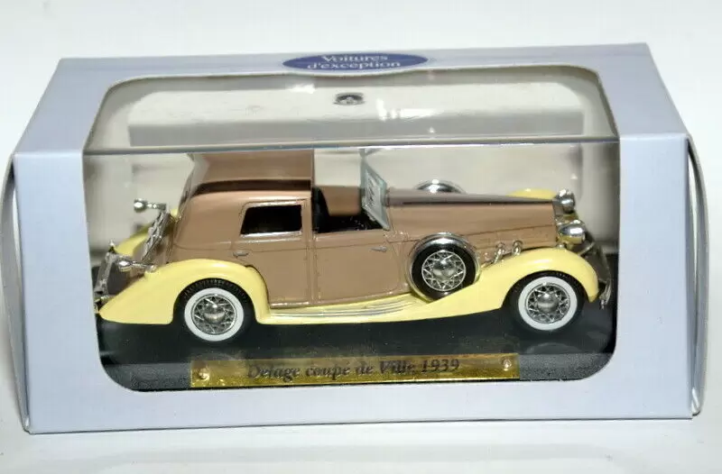 Voitures d\'Exception - Éditions Atlas - Delage Coupé de Ville 1939