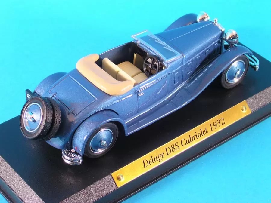 Voitures d\'Exception - Éditions Atlas - Delage D8 S1932