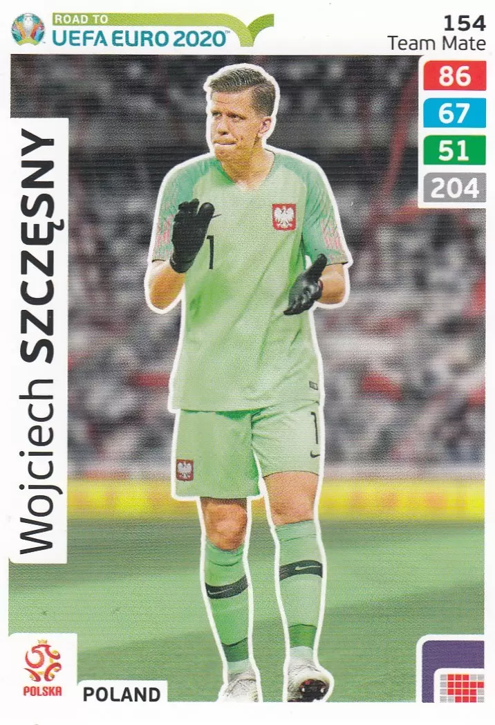 Adrenalyn XL - Euro 2020 - Wojciech Szczęsny - Poland