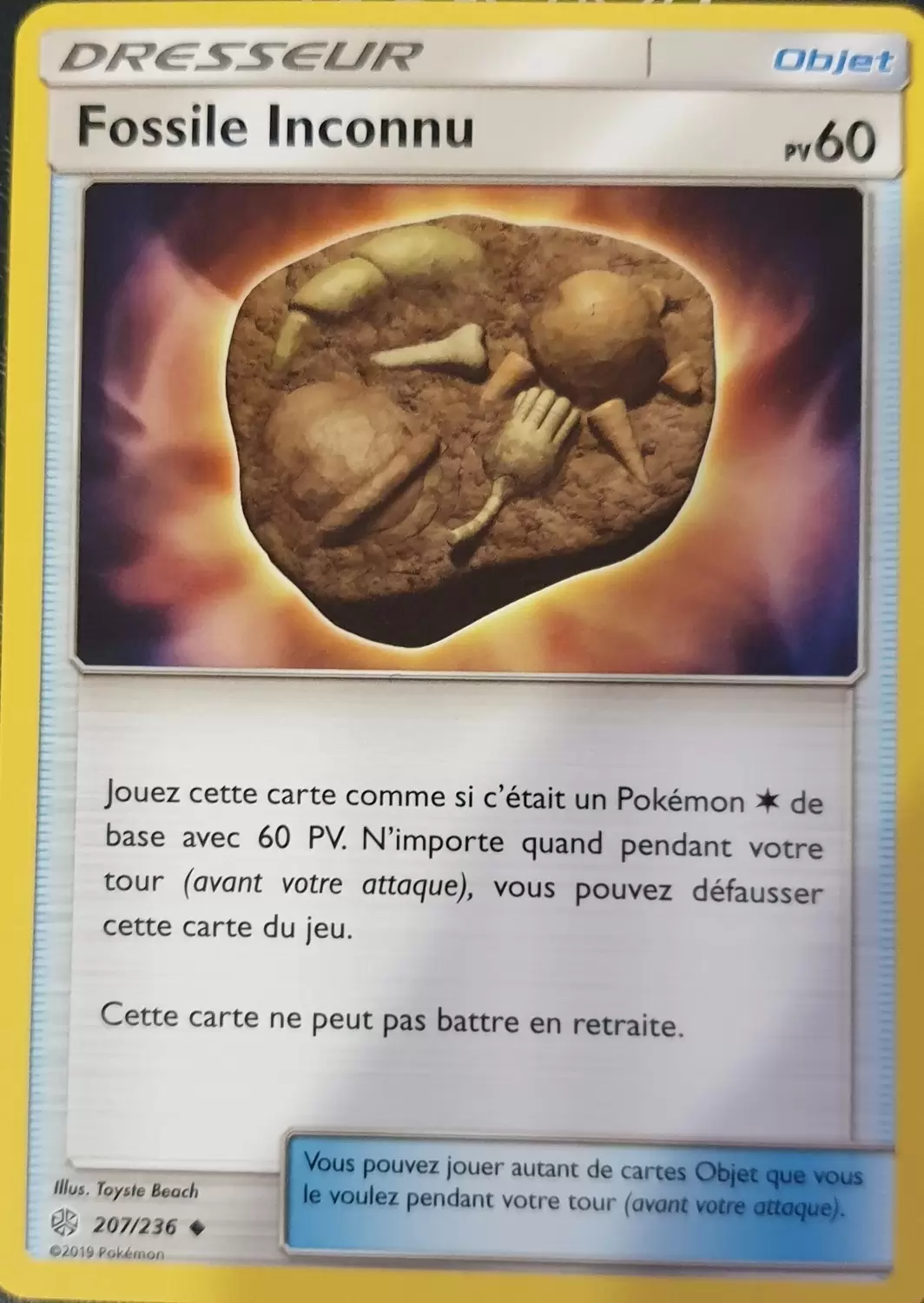 Éclipse Cosmique - Fossile Inconnu