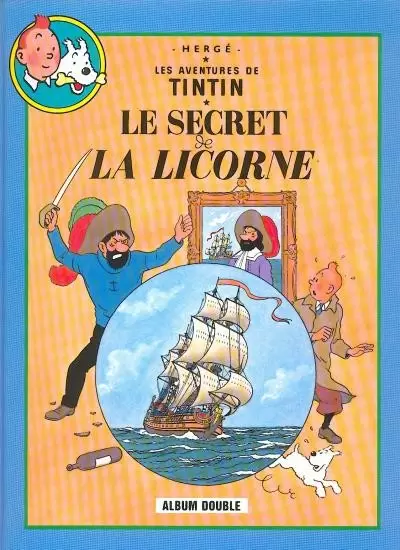 Les aventures de Tintin - Le secret de la Licorne / Le trésor de Rackham Le Rouge