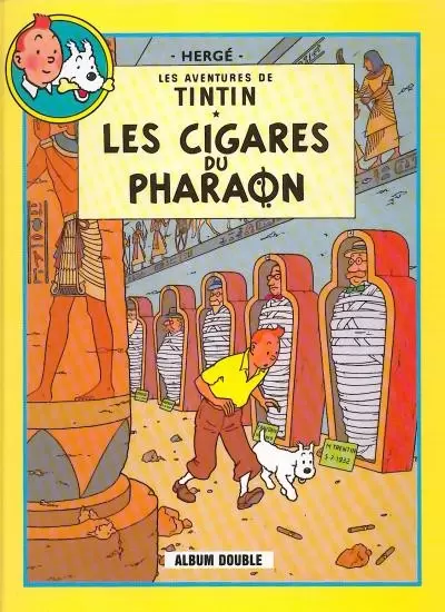 Les aventures de Tintin - Les cigares du pharaon / Le lotus bleu