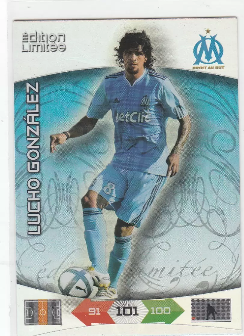 Adrenalyn XL: 2010-211 - Lucho Gonzalez - Marseille