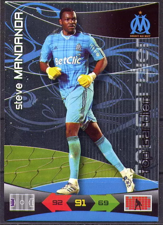 Adrenalyn XL: 2010-211 - Steve Mandanda - Marseille