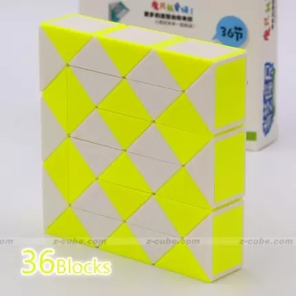 Rubik\'s Cube - Rubik\'s Snake jaune (36 pièces)