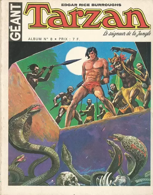Tarzan Géant - Album n°08 (du n°22 au n°24)