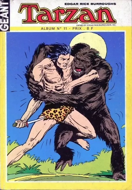 Tarzan Géant - Album N°11 (du n°32 au n°34)