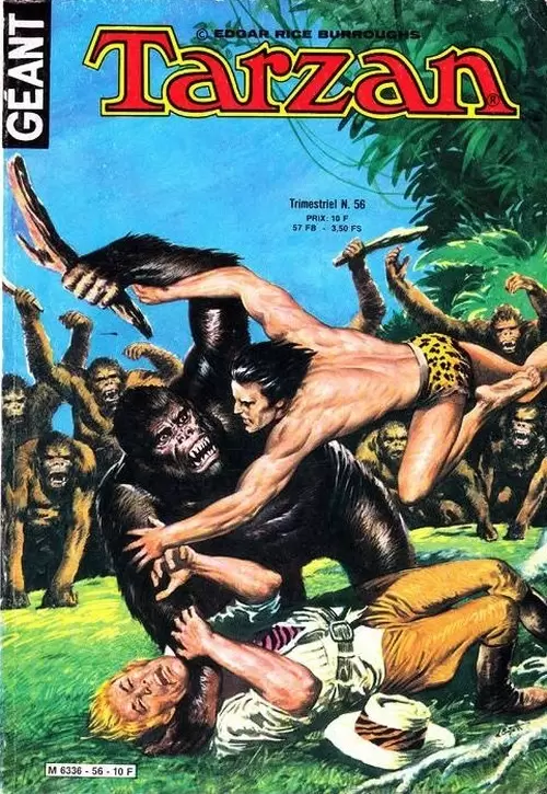 Tarzan Géant - La lance de feu