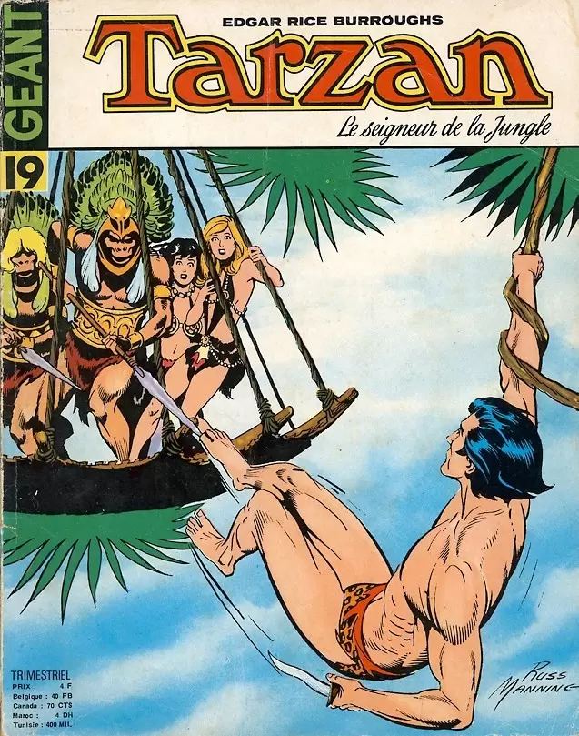 Tarzan Géant - Le démon des abîmes