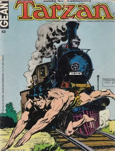 Tarzan Géant - Le train de l\'or