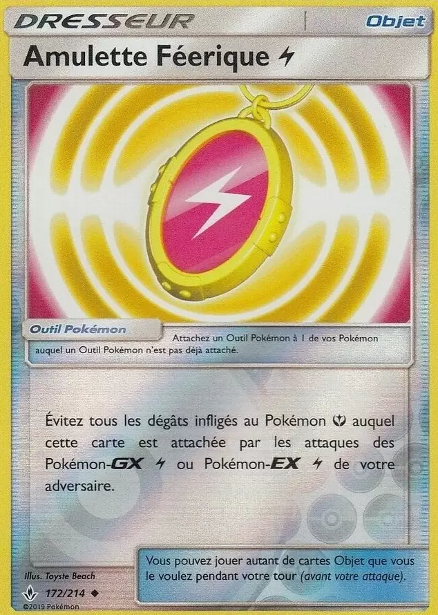 Alliance Infaillible - Amulette Féerique Électrique Reverse