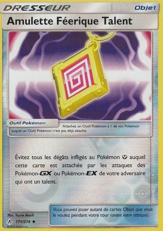 Alliance Infaillible - Amulette Féerique Talent Reverse
