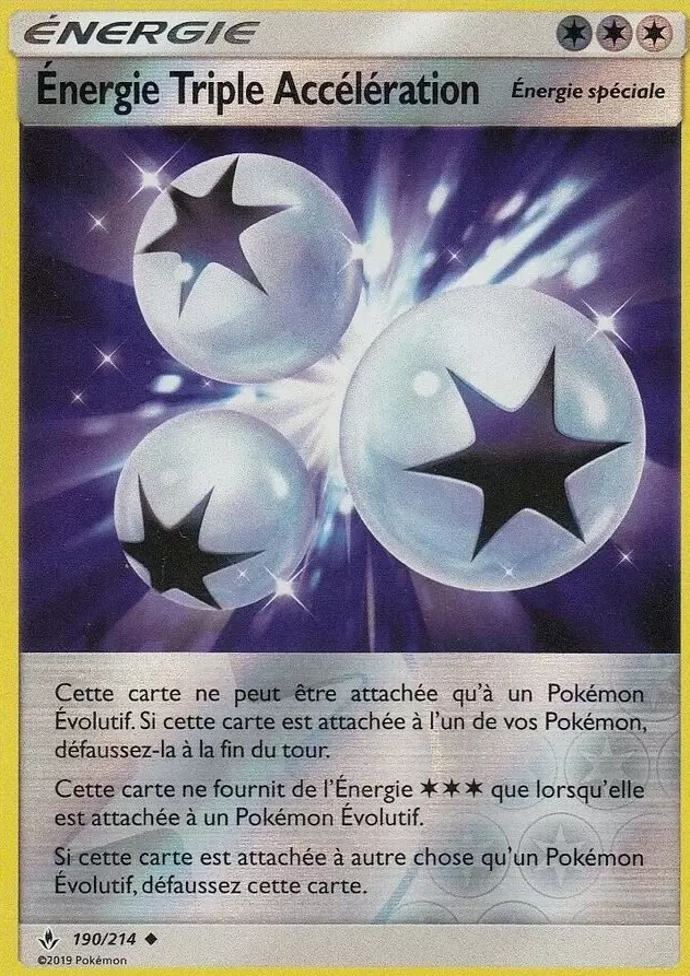 Alliance Infaillible - Énergie Triple Accélération Reverse