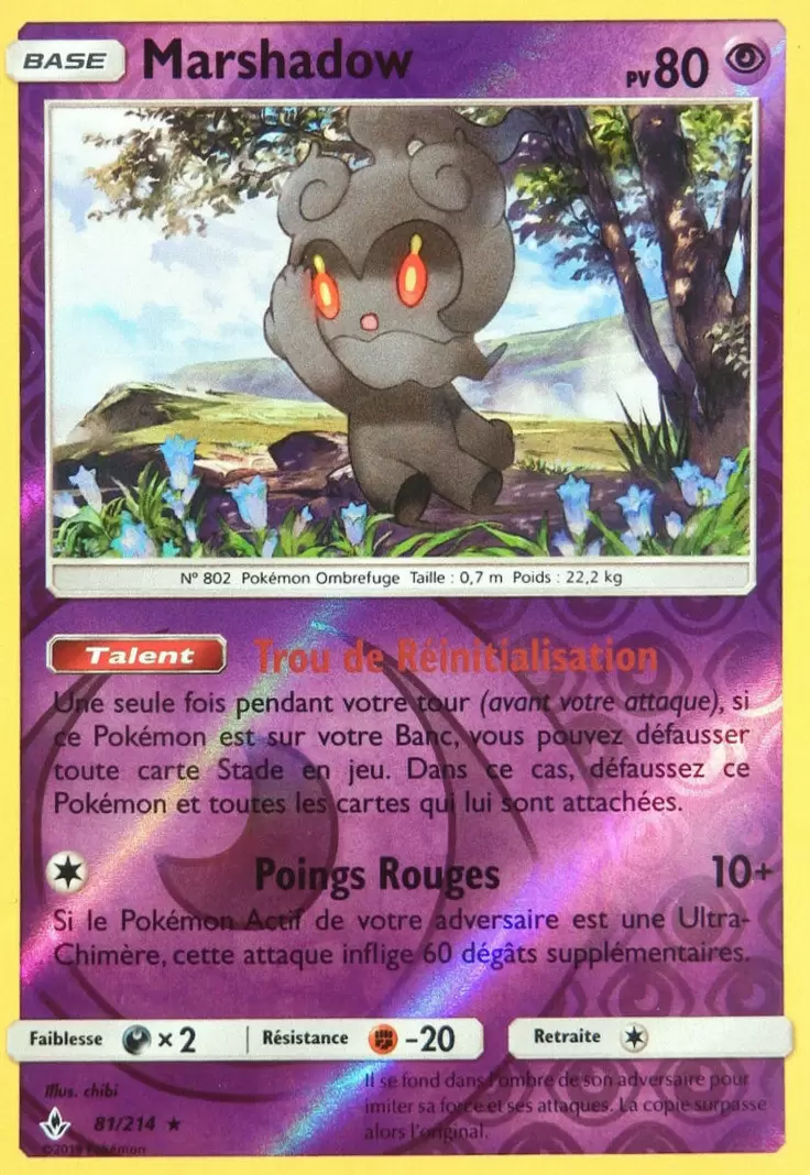 Alliance Infaillible - Marshadow Reverse