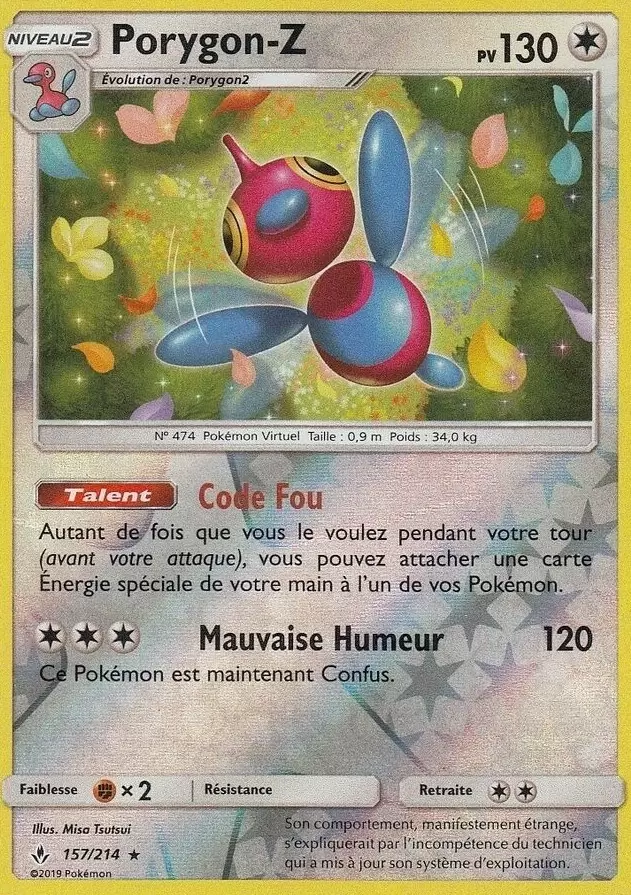Alliance Infaillible - Porygon-Z Reverse