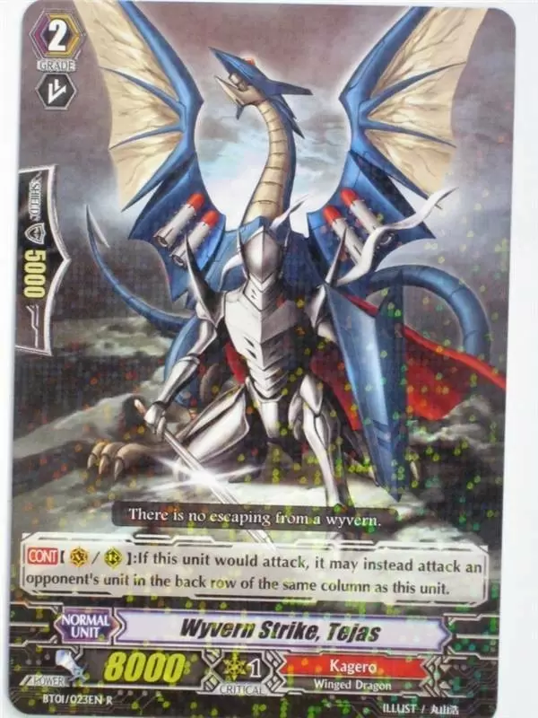 BT01 - Descent of the King of Knights - Wyvern Strike, Tejas