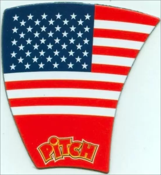 Magnets Pitch - Puzzles Drapeaux du monde - Etats-unis