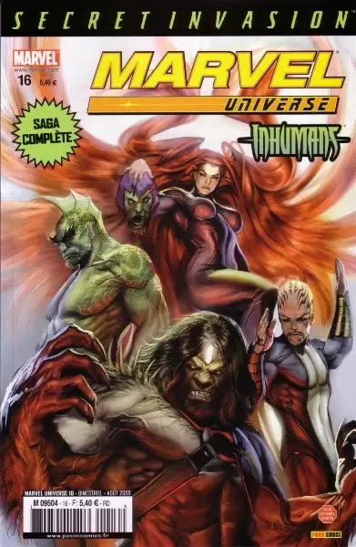Marvel Universe - 1ère série - Inhumans - Renaissance