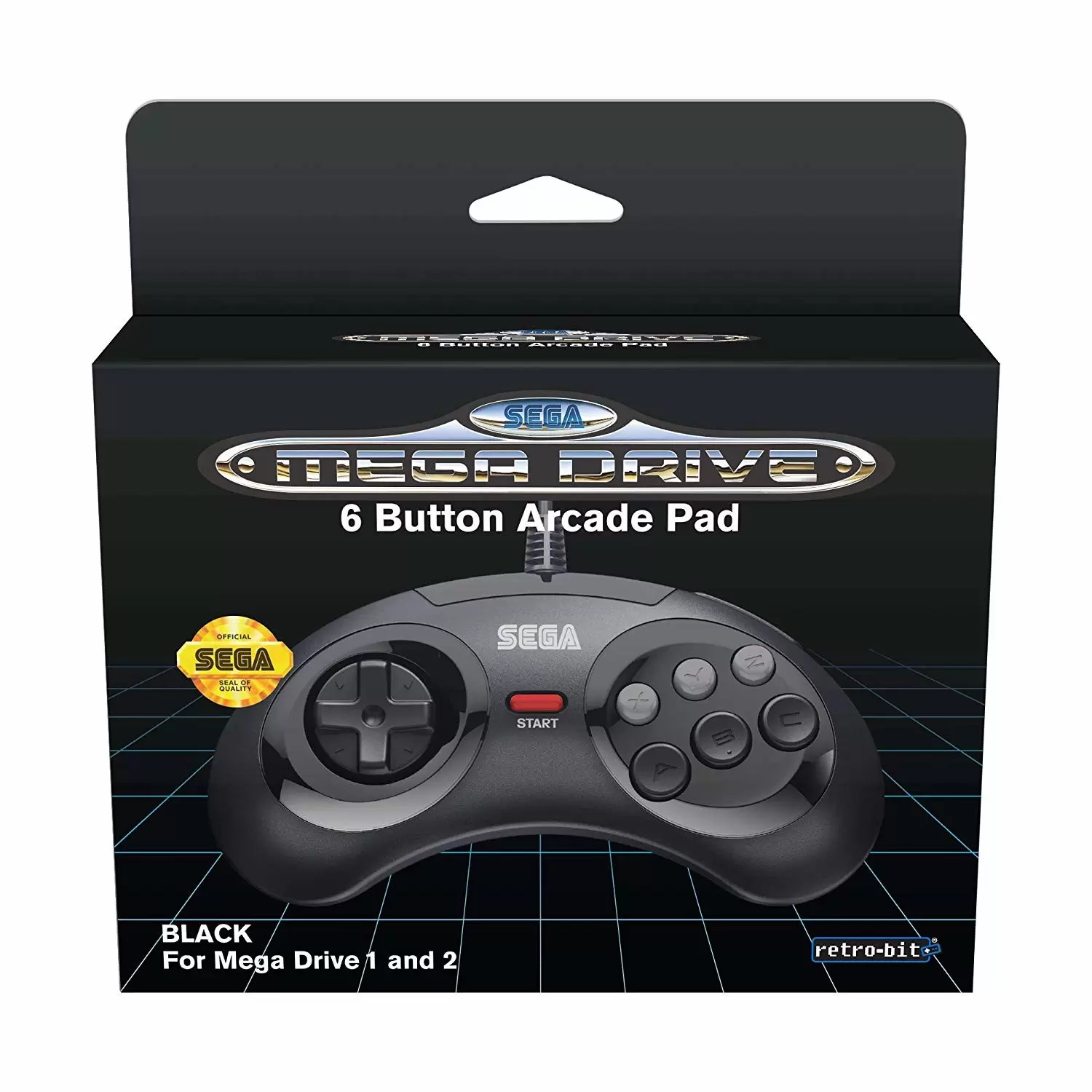SEGA Mega Drive Stuff - 6 Button Arcade pad