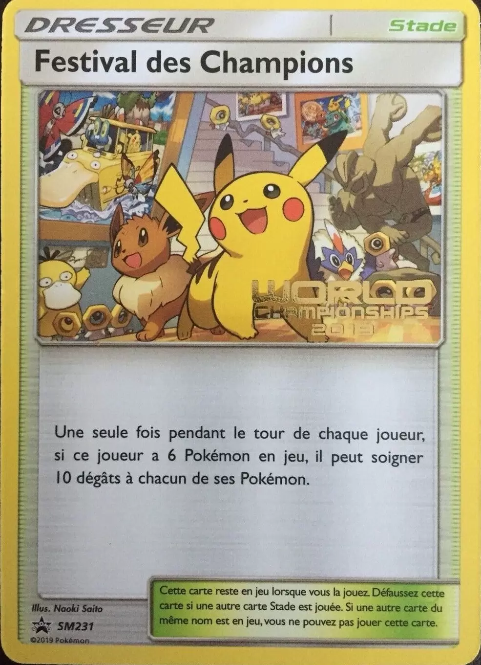 Cartes Promo Black Star Soleil et Lune - Festival des Champions