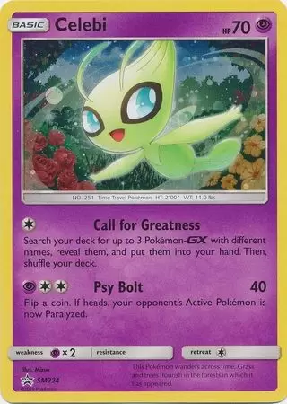 Sun & Moon Promos - Celebi