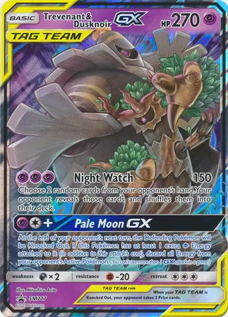 Sun & Moon Promos - Trevenant & Dusknoir GX