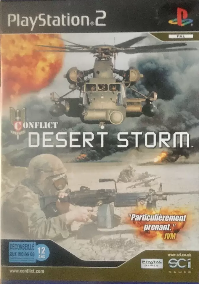 PS2 Games - Conflict: Desert Storm - Variant Cover