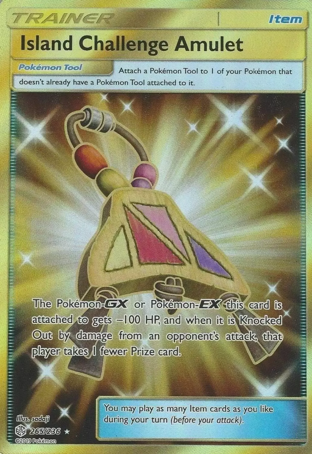 Cosmic Eclipse - Island Challenge Amulet