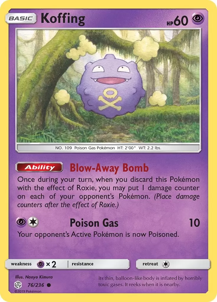 Cosmic Eclipse - Koffing
