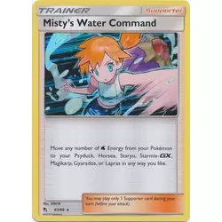Misty's Water Command Holo