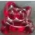 Astro rouge translucide