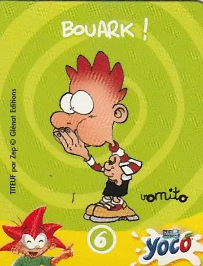 Magnets Yoco - Titeuf - Vomito