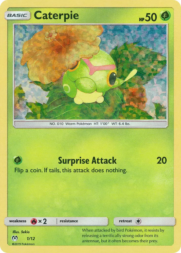 McDonald\'s Collection 2019 - Caterpie Holo
